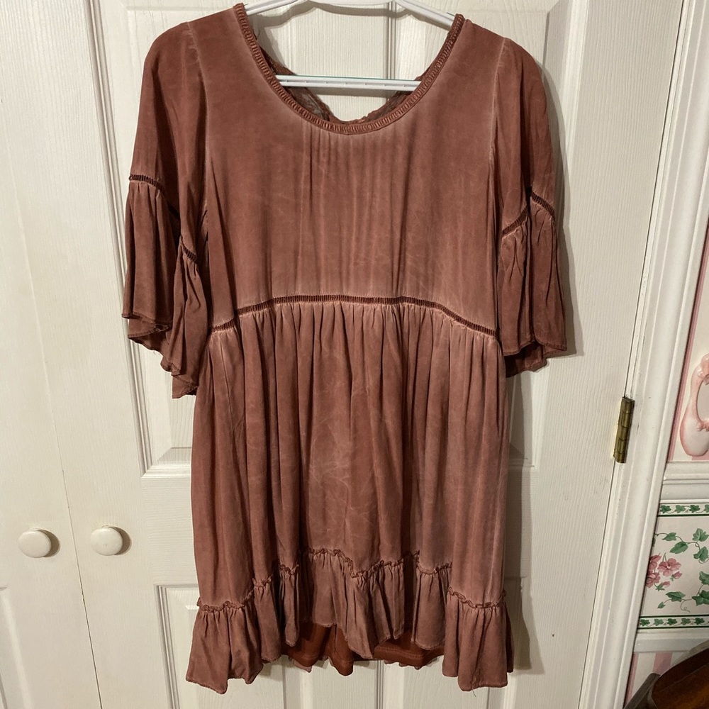 Rustic Red Dress